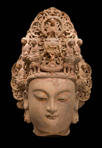 Head of a Bodhisattva