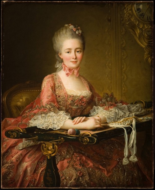 Portrait of the marquise de Caumont La Force