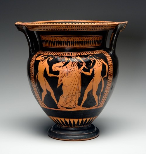 Attic Red-Figure Column Krater