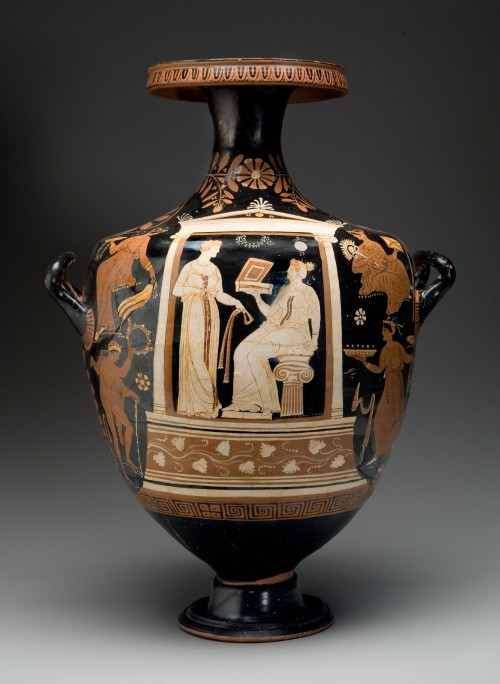 Apulian Red-Figure Funerary Hydria